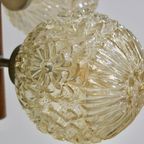 Vintage Plafondlamp, 4-Armige Lamp - Hout, Amberkleurig | 01200 thumbnail 8