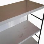 Vintage Metalen Boekenkast Wandkast Als Tomado Drentea thumbnail 4