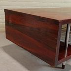 Vintage Palissander En Chroom Salontafel thumbnail 7