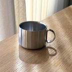 Vintage Stainless Steel Coffee Cup thumbnail 6