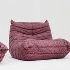 Set Vintage Togo Armchairs By Michel Ducaroy For Ligne Roset 1976 thumbnail 5