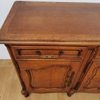Groot Vintage Landelijk Dressoir Wandkast Buffetkast Ladekast thumbnail 7