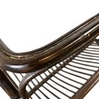 Vintage Rotan Bijzettafel / Sidetable / Plantentafel thumbnail 10