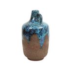 Zeer Zeldzame Blauwe Ceramano Incrusta Vaas 219 Hans Welling Design Fat Lava thumbnail 3