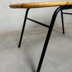 Vintage Salontafel – Bamboe En Draadglas thumbnail 6