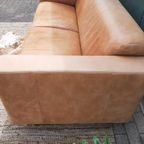 Stoere Leren Bank – Mountain Alp 2,5-zits Lichte Camel Kleur thumbnail 4