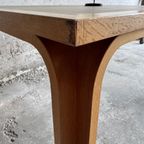 Danish Dining Table In Wood With With Grey Top , Magnus Olesen - 1970S thumbnail 4