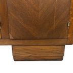 Art Deco Dressoir Kast Jaren 30 Met Marmeren Blad Design thumbnail 10