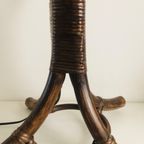 Zeldzame Rotan Vloerlamp thumbnail 3
