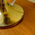 Vintage Tafellamp Bollampje Bedlampje Lamp Messing Glas thumbnail 13