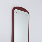 1970’S Swedish Hallway Set Of Lowboard And Mirror thumbnail 12