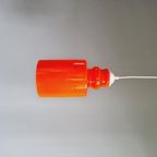 Vintage Oranje Opaline Hanglamp, Jaren 70 thumbnail 13