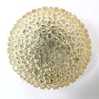 Glashütte Limburg Plafondlamp Plafonniere Amberkleurig Vintage thumbnail 11