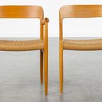 Set Van 8 Stoelen Niels Moller Voor Mollers Mobelfabrik thumbnail 14
