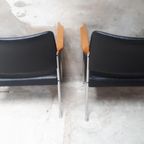 Set Van 2 Vintage Fauteuils Thereca Bauhaus Stijl Fauteuils thumbnail 12