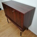 Vintage Mid Century Highboard, Barkast, Wandmeubel, Wandkast thumbnail 10