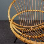 Kenmerkende Rotan Fauteuil, Dutch Design, 1960 thumbnail 8