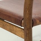 Set Van 6 Eiken Hans Wegner Stoelen 68172/7 thumbnail 7