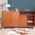 Vintage Wandkast Mid Century Design Highboard Retro Kast 60 thumbnail 10