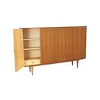 Groot Vintage Palissander Dressoir / Highboard Gemaakt In De Jaren '60 thumbnail 5