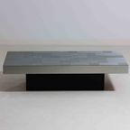 Vintage Mid-century Geometrische Salontafel In Chroom thumbnail 3