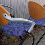 Set Van 6 Vepa Alpine Vergaderstoelen, Eetkamerstoelen, Stapelbaar thumbnail 9