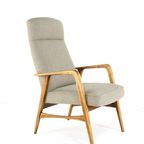 Vintage Fauteuil Herenmodel' Duivendrecht New Upholstery | 2 Stuks Op Voorraad thumbnail 7