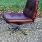 Vintage Fauteuils (3) Met Hocker (2) thumbnail 6