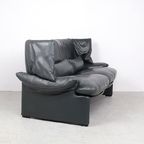 Cassina Portovenere Leren Bank Met Hocker thumbnail 8