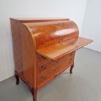 Vintage Rolbureau Egon Ostergaard '60 Zweden Bureau Regency thumbnail 17