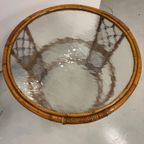 Bijzettafel Rond Bamboe thumbnail 5