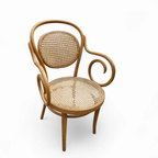 No. 11 Armchair By Michael Thonet For Zpm Radomsko, Austria, 1920s thumbnail 2
