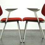 Set Van 2 Vintage Design Stoelen Van Friso Kramer Voor Ahrend De Cirkel Eind Jaren ’60 thumbnail 3