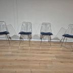 Pastoe Flamingo - Draadstoelen - Vintage - Cees Braakman thumbnail 11