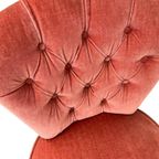 Vintage Roze Fauteuil/ Éénzit / Clubzetel thumbnail 6