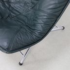 Vintage Leren Fauteuil Teun Van Zanten Molinari, 1970S thumbnail 3