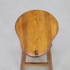 2x Barkruk Pinewood 1970 Vintage thumbnail 8