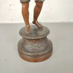Tafellamp Met Zamak Beeld Druivenplukker thumbnail 6