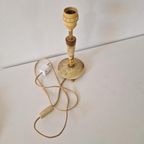 Albast Messing Lampenvoet Vintage Lamp thumbnail 8