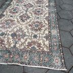 Blauw Vintage Yuruk Vloerkleed 113 X 210 Cm thumbnail 9