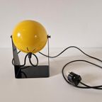 Vintage Eyeball Light Geel Bollampje Bollamp Jaren 60 thumbnail 8