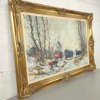 Jean-Jacques Foulon - Woonwagens In De Sneeuw thumbnail 6