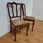 Vintage Landelijke Eettafelstoelen Eetkamerstoelen Stoelen Set Prijs thumbnail 4
