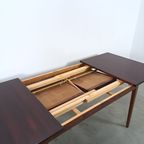 Palissander Fineer Uitschuifbare Eettafel Vintage thumbnail 10