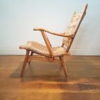 De Ster Gelderland Fauteuil 1950 In Originele Staat thumbnail 3