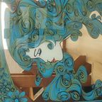 Vintage L'oreal Spiegel Art-nouveau Stijl thumbnail 6
