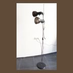 Vintage Vloerlamp 2 Spots Bruin/Zwart, Jaren' 60/'70 thumbnail 3