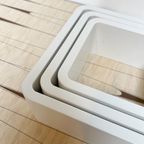 Set Van 3 Kubusvormige Wandkastjes, 1990’S thumbnail 4