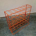 Vintage Wijnrek Flessenrek Retro Oranje Rek Tomado thumbnail 3