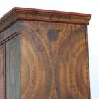 Antieke Beschilderde Bruidskast 1830 thumbnail 16